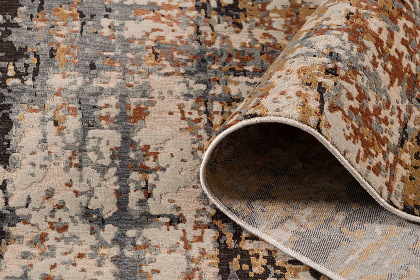 Tapete Pinar Ocre Azul-Multi 1079C