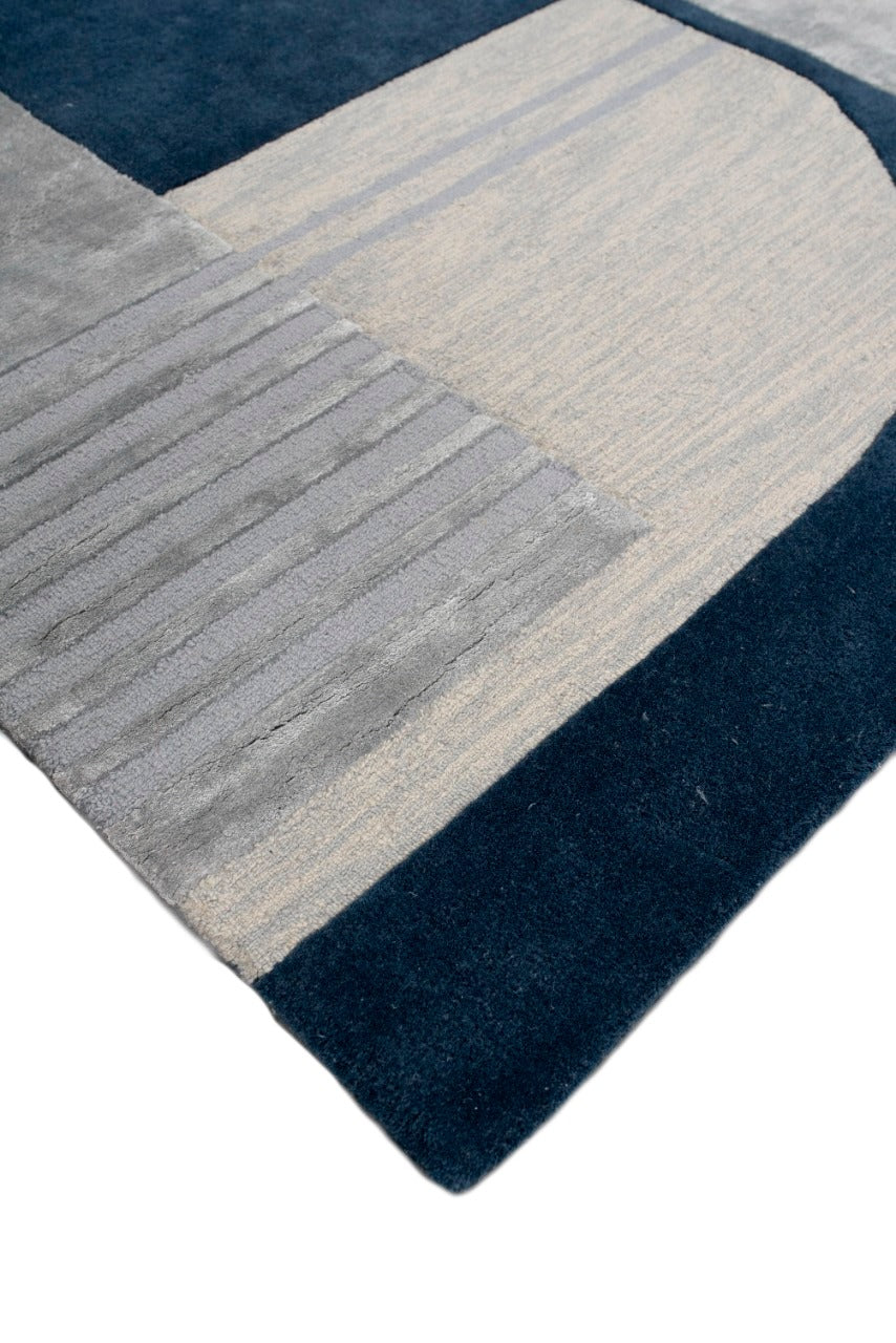 Tapete Terrain Azul Marino 105N
