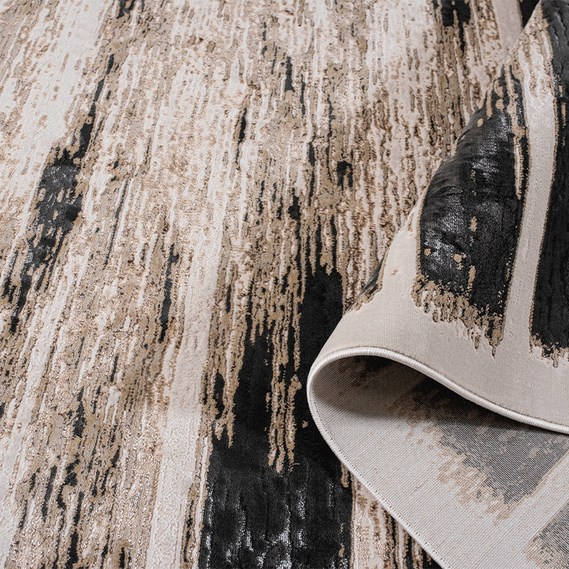 Tapete Carat Charcoal-Dorado 1056C