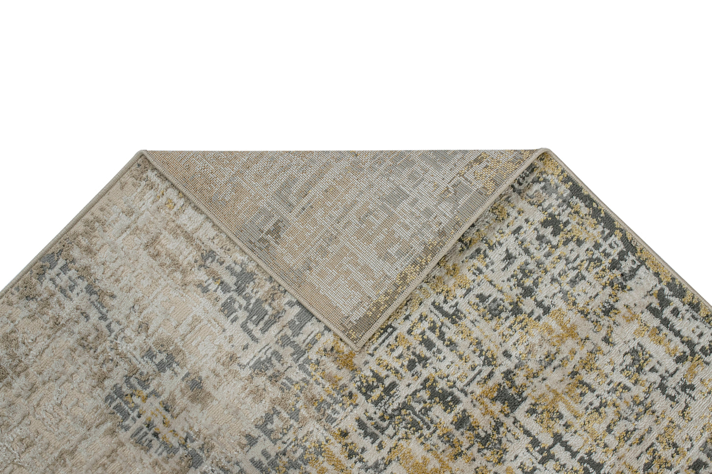 Tapete Amira Dorado-Gris 1036C