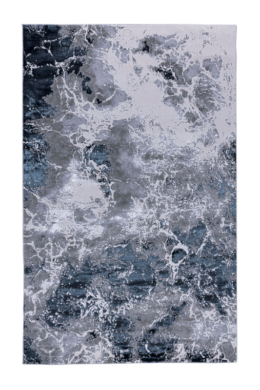 Tapete Nela Negro-Gris 1003C