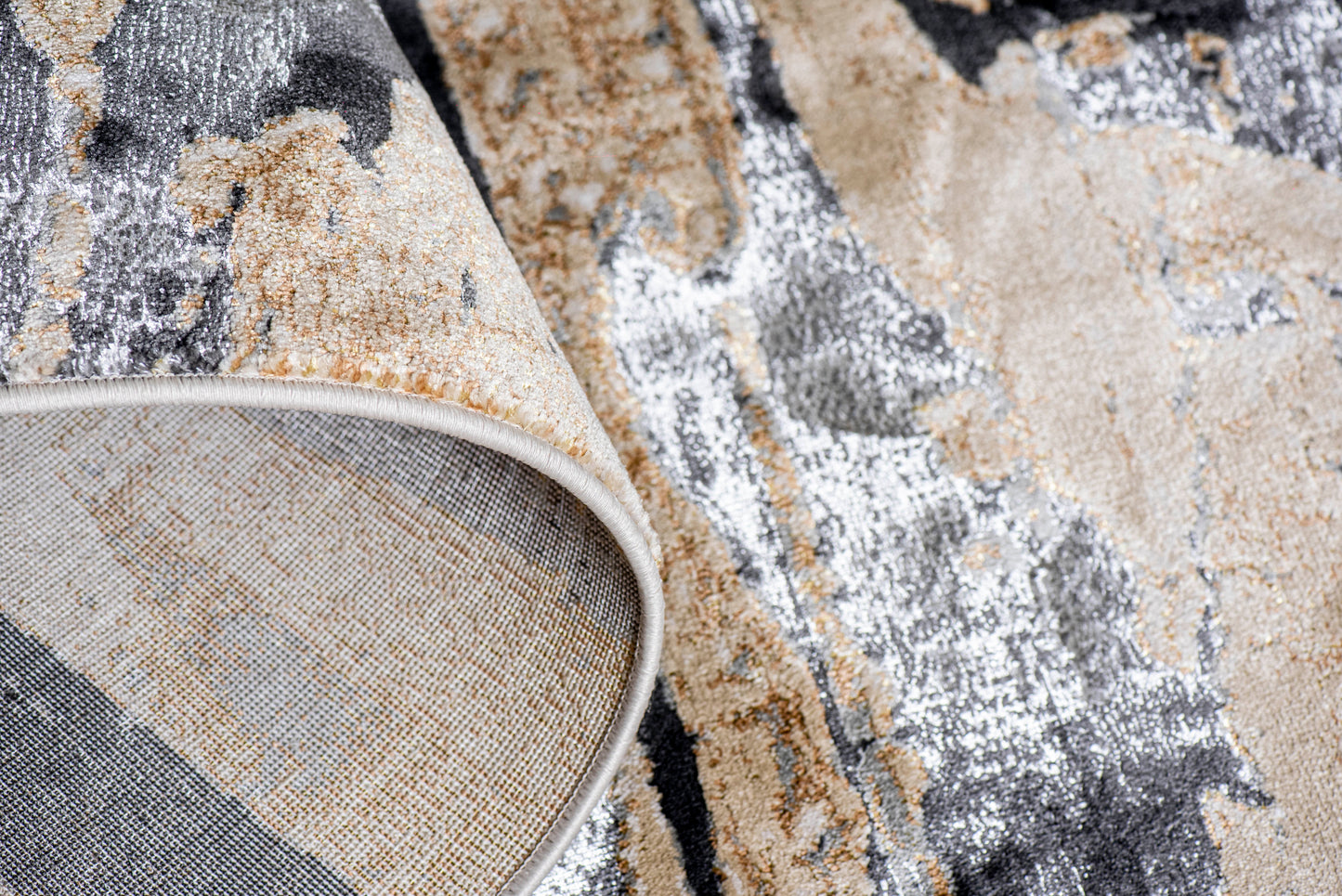 Tapete Zuria Gris Oscuro-Taupe 1052C